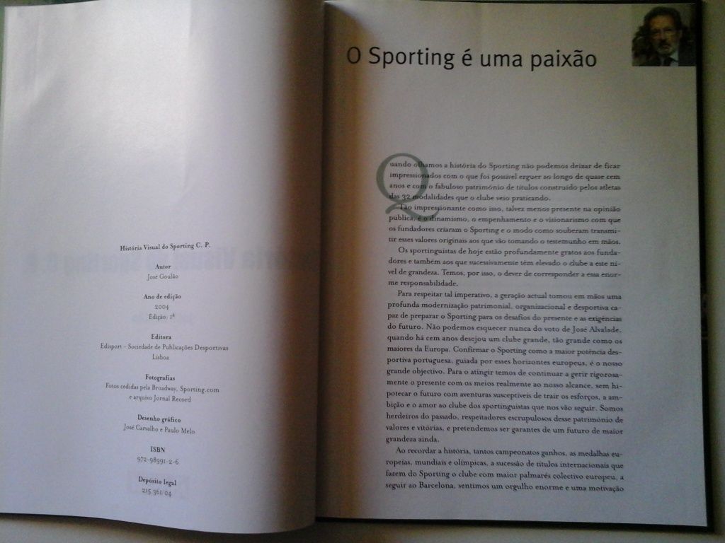 Livro: História Visual do Sporting Clube Portugal