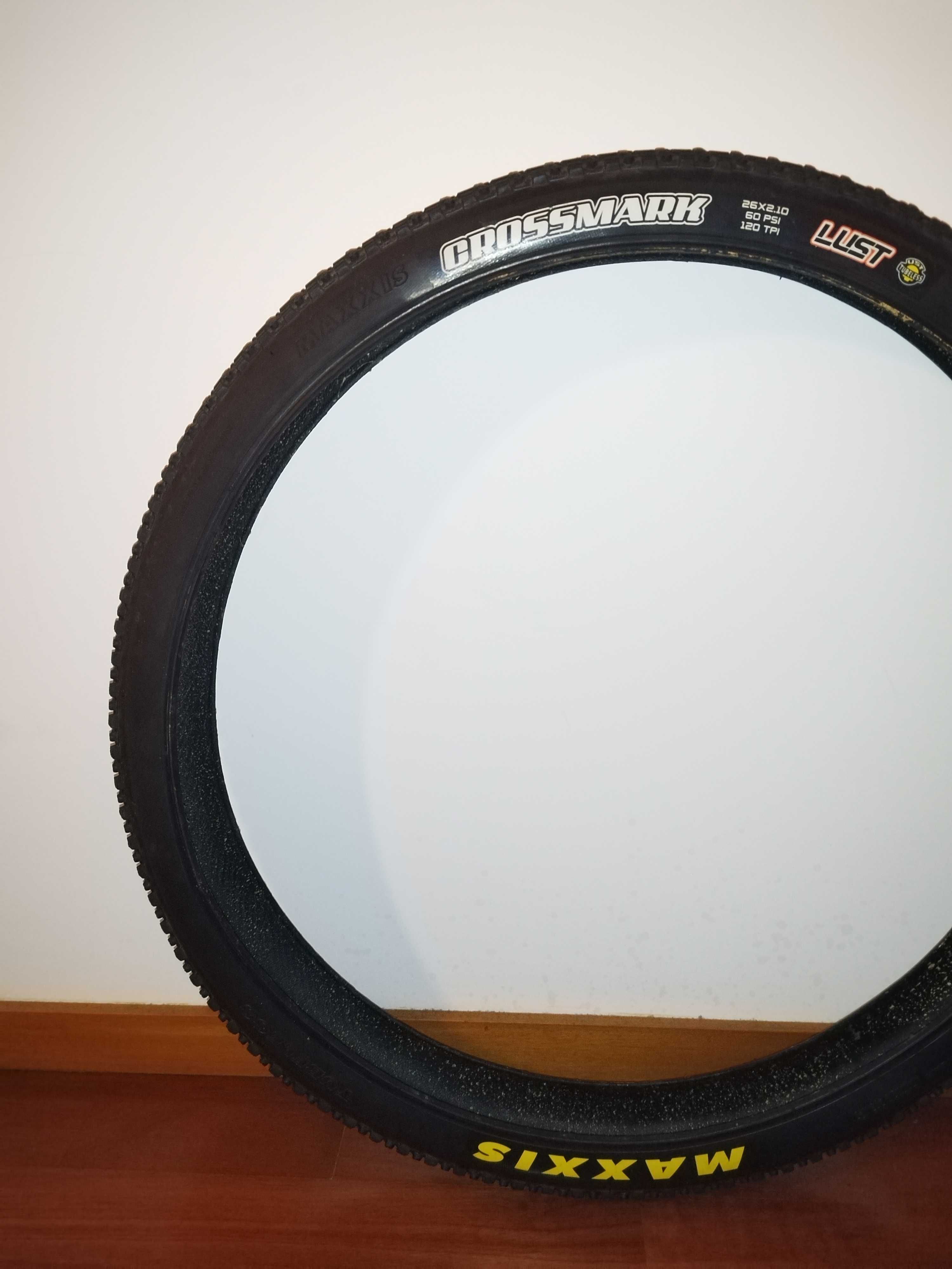 Par pneus Maxxis Ignitor e Crossmark roda 26
