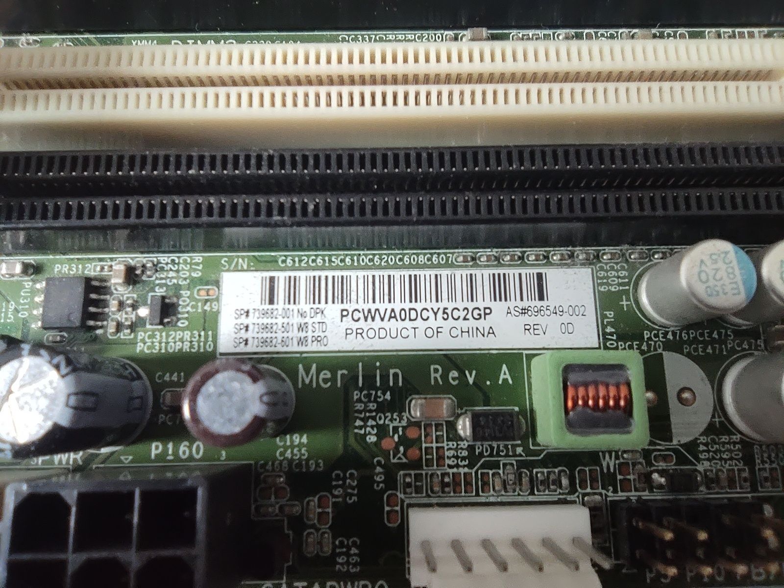 i5-4570 + płyta główna HP ProDesk 600 G1 SFF Merlin Rev. A