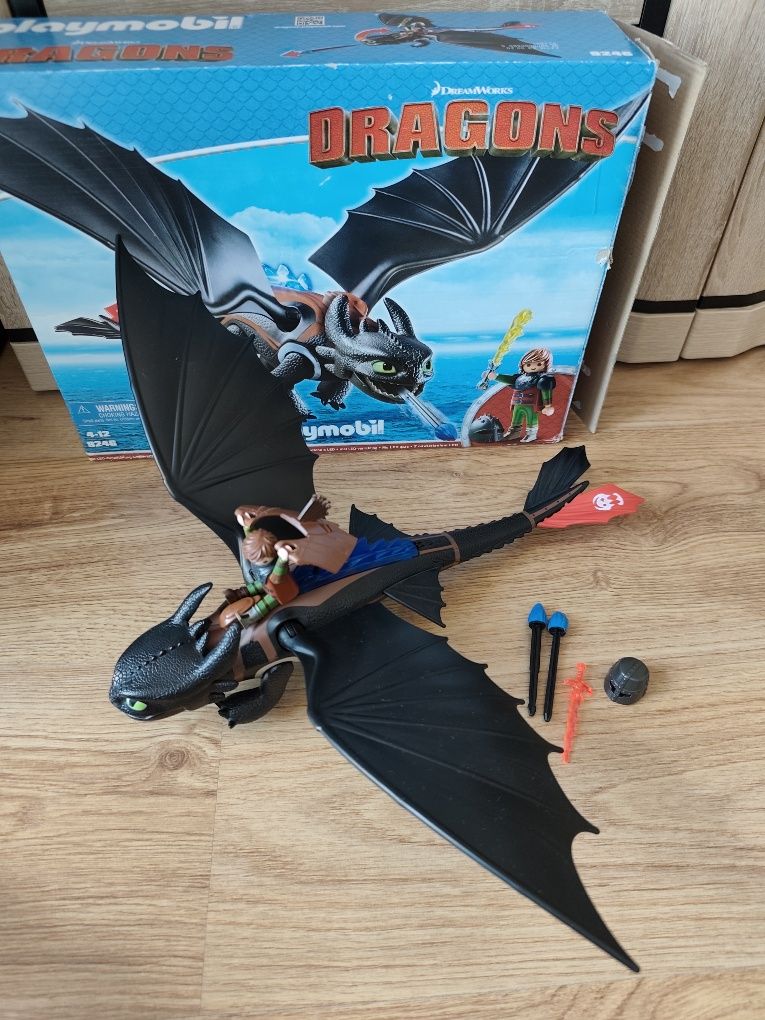 Playmobil 9254 Szczerbatek jak uratować smoka