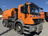 Mercedes AXOR 1833 zamiatarka Kupper Weisser Schmidt PM10 Euro5 139km