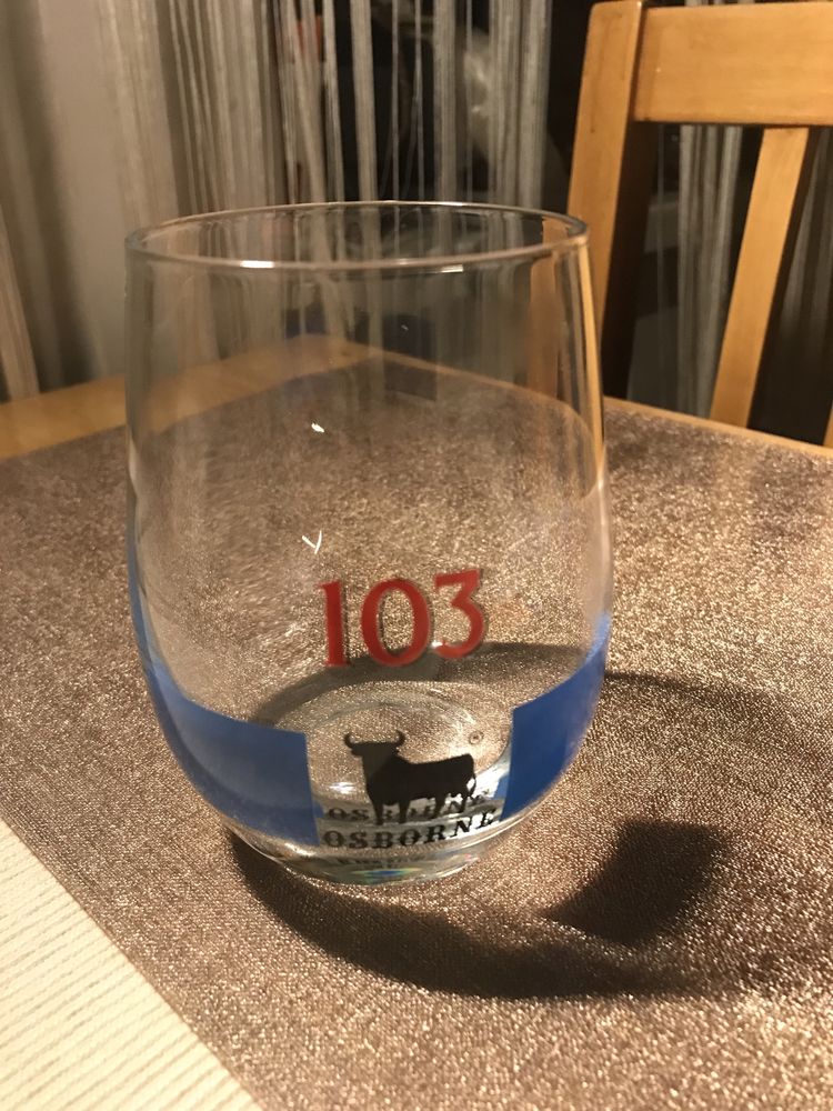 Kolekcyjna szklanka   do whisky Osborn z bykiem