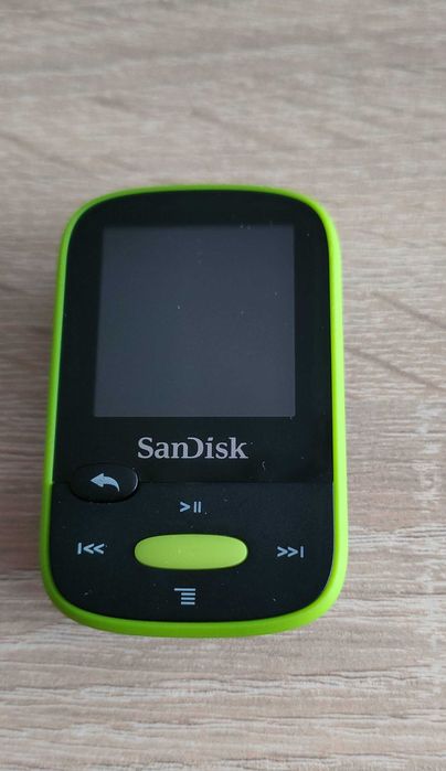 SanDisk sansa Clip Sport 8GB + 16GB Limonka Jak Nowy