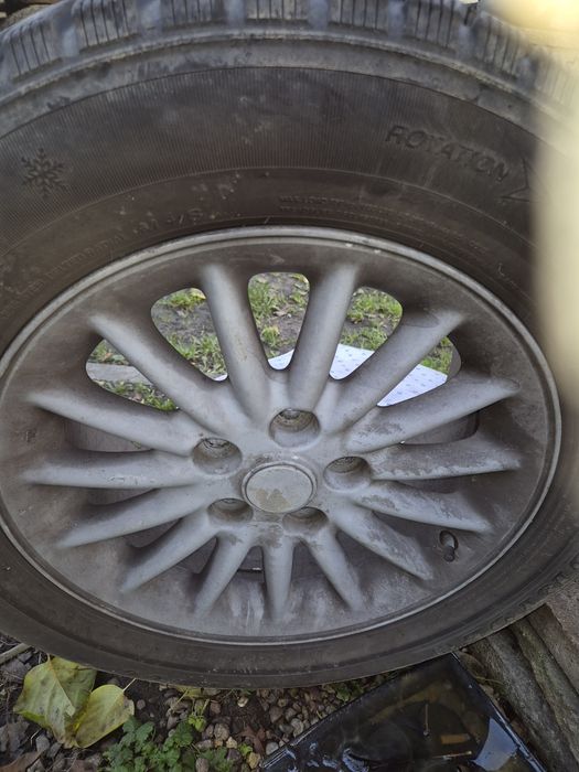 Felga aluminiowa plus opona zimowa 4szt