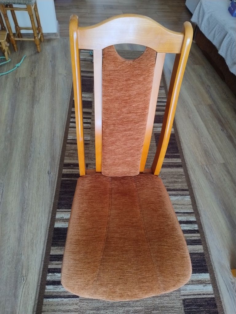 Stół 160-200/90 + 6 krzeseł
