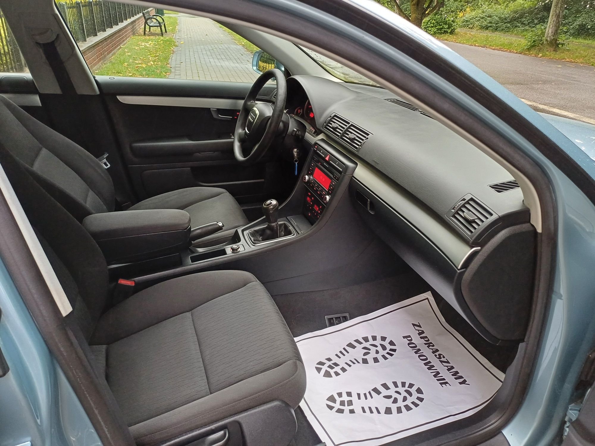 Piękna Bezwypadek Audi A4 B7 Benzyna 2007 Rok Klikatron Alus Reling