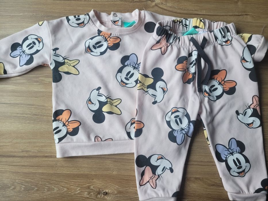 zestaw komplet dresowy myszka miki