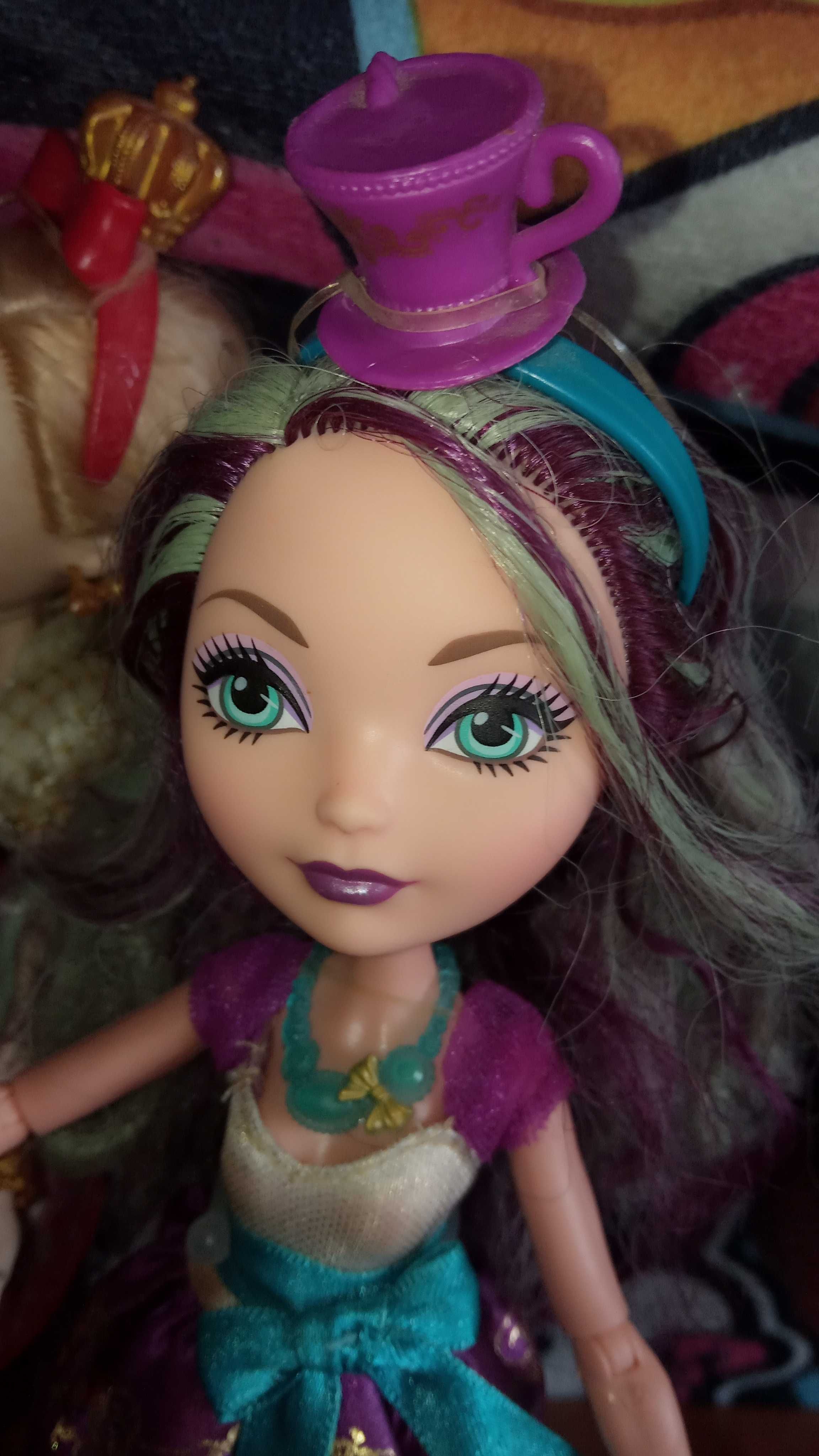 Ever After High Madeline Hatler Nowa piękna lalka unikat od Mattel