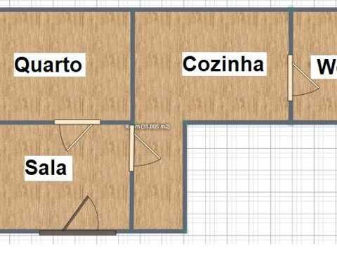 Arrendamento T1 Centro de Alfena