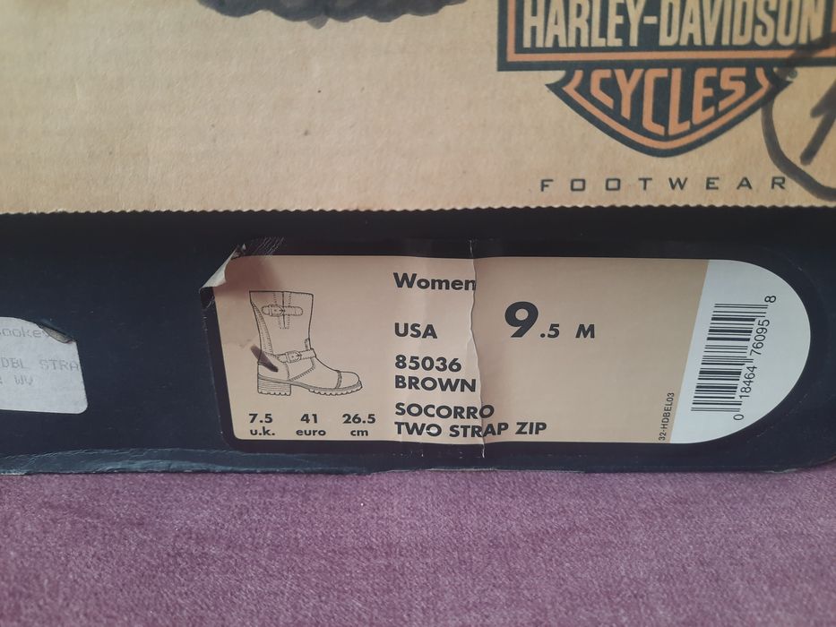 Buty Harley Davidson.