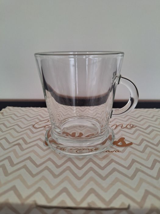 Conjunto de 6 chávenas para cappuccino