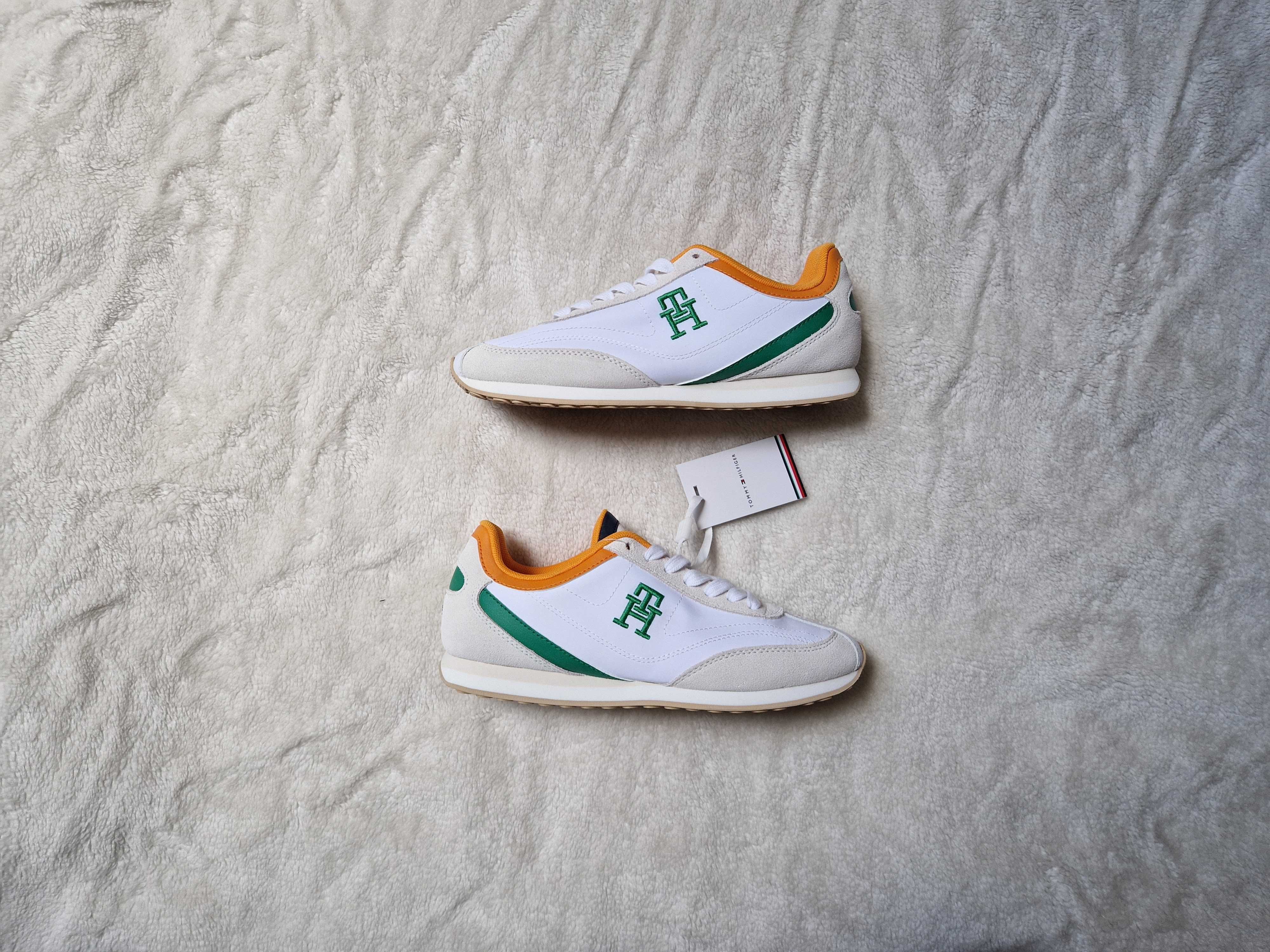 Nowe białe damskie buty sportowe sneakersy Tommy Hilfiger rozmiar 37
