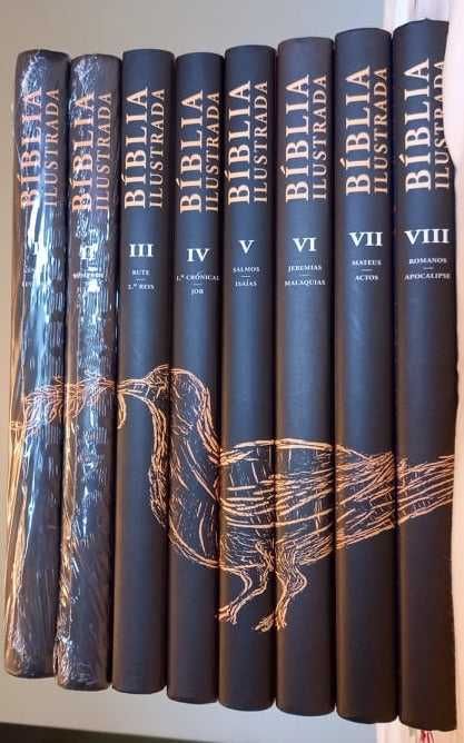 Bíblia Ilustrada 8 Volumes