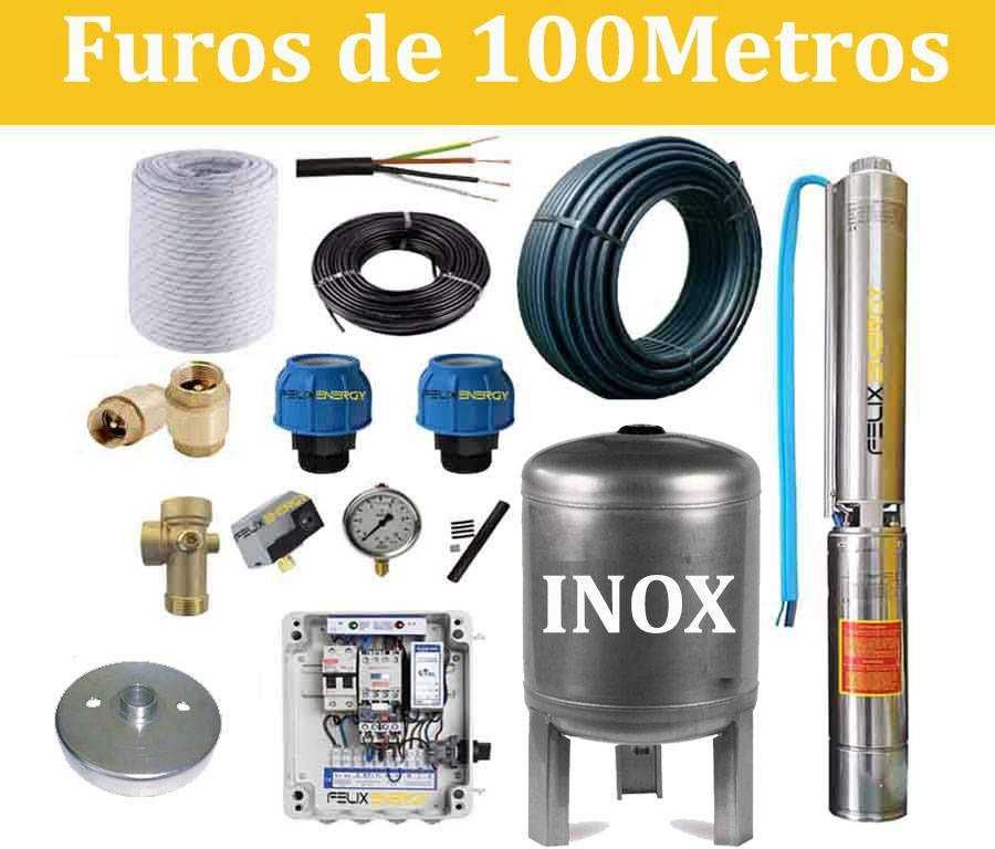 Kit Completo para Furos de até 100 Metros C/Pré Instalação