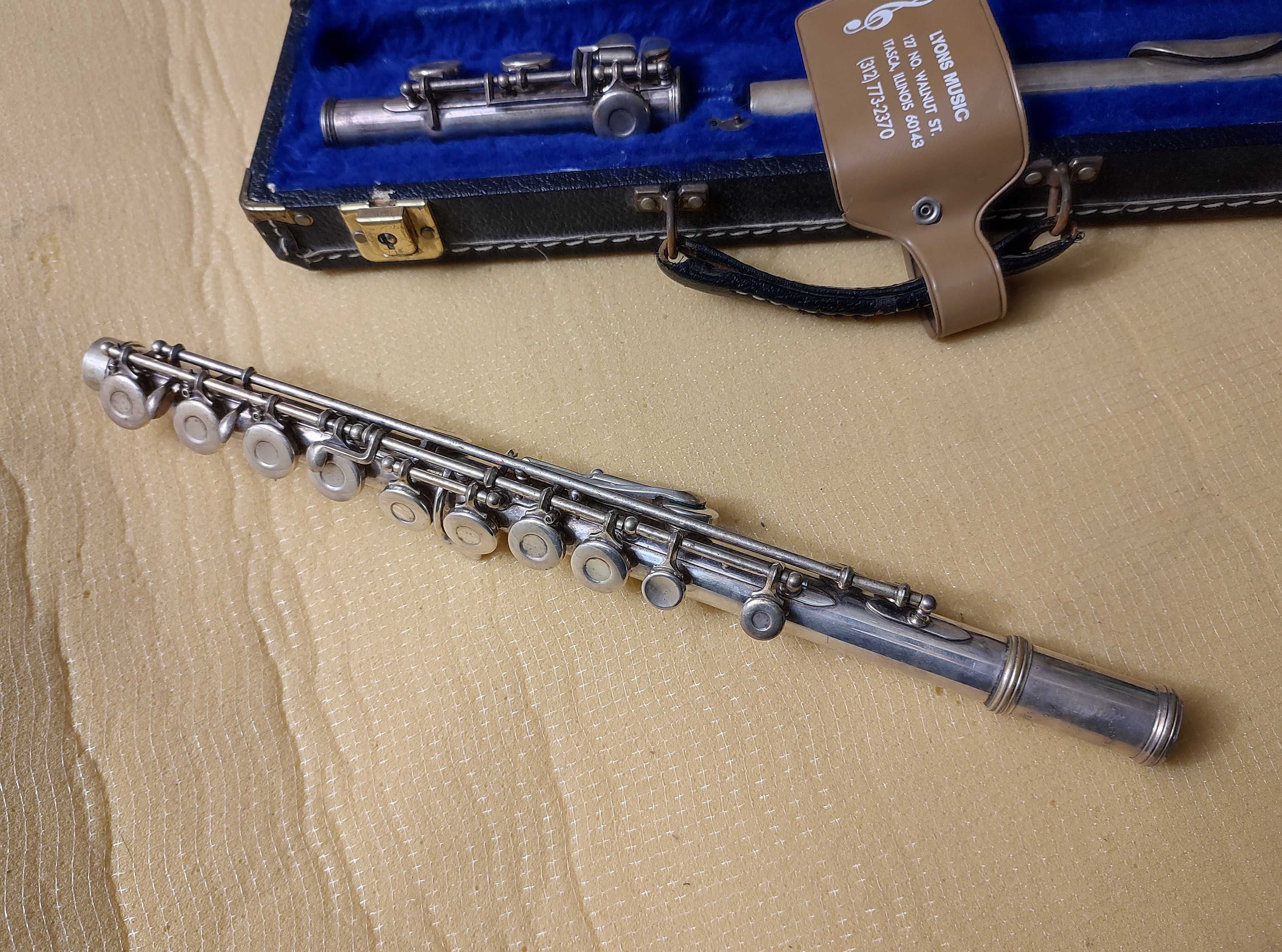 Flet Armstrong Model 90 Srebro Sterling instrument muzyczny poprzeczny