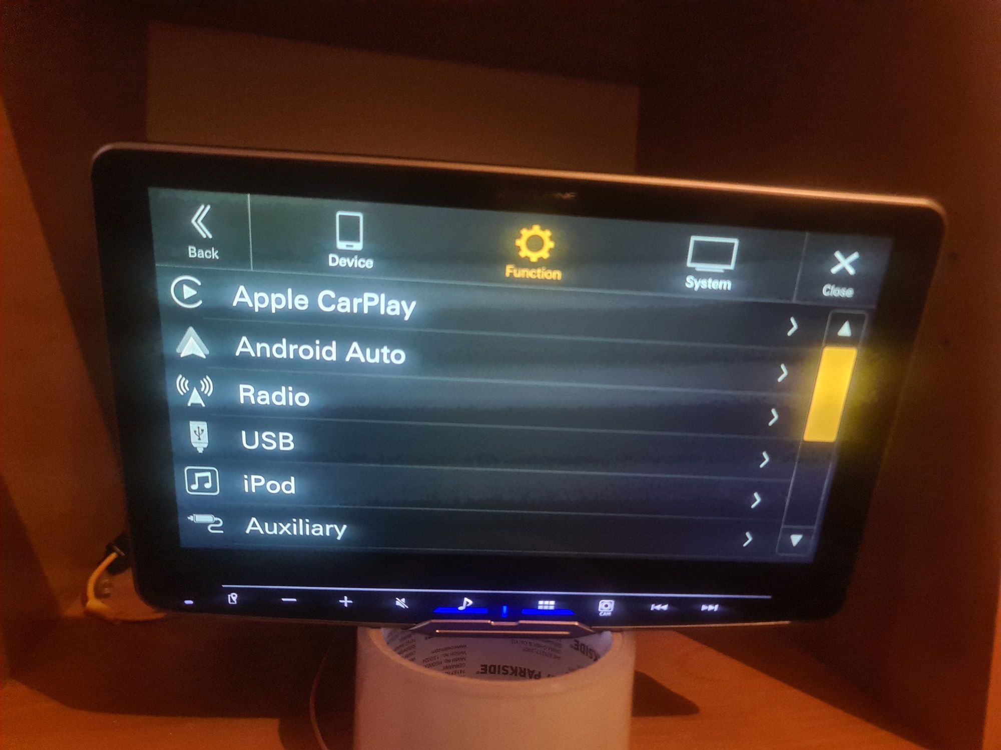 Radio ALPINE ilx f905D Nowe najwyższy model Bluetooth CarPlay Android