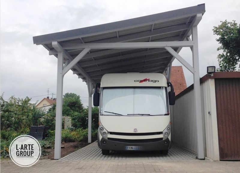 PIRA Carport Wiata garażowa Camper Bus 400x800 cm KVH Producent