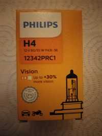 Żarówka H4 Philips H4 12V 60/55 W + 30% More Vision. Nowa!!! + Gratis!