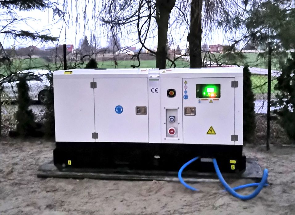 Agregat prądotwórczy 65kW / 72kW 90kVA, AVR, SZR, ATS, nowy