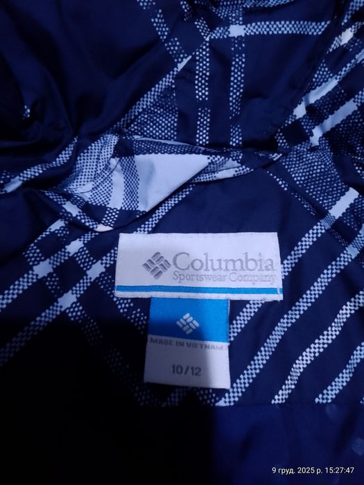 Columbia пухова куртка