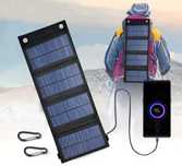 Painel solar 18w carregador solar portatil USB Dobrável 4 viagem NOVO