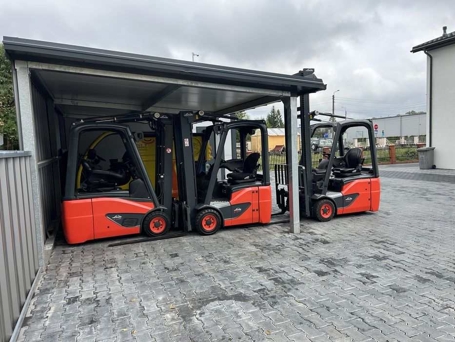 Linde E14-02  2400g. 2022r. maszt 4.6m wózek widłowy E14