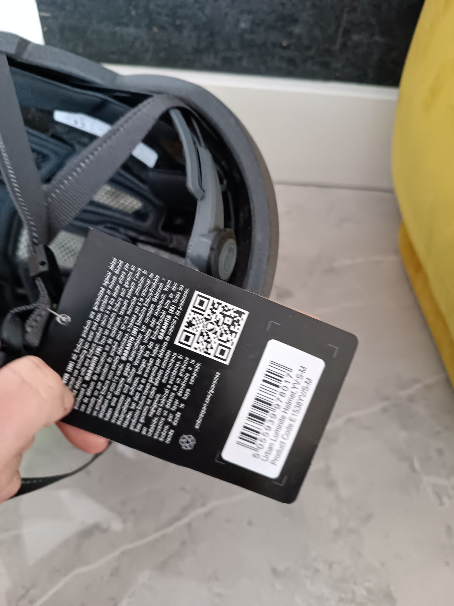 Endura lithium kask rowerowy z lampka S/M
