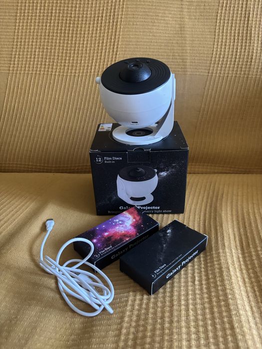 Проектор-нічник зоряного неба Galaxy Projector, світильник, планетарій