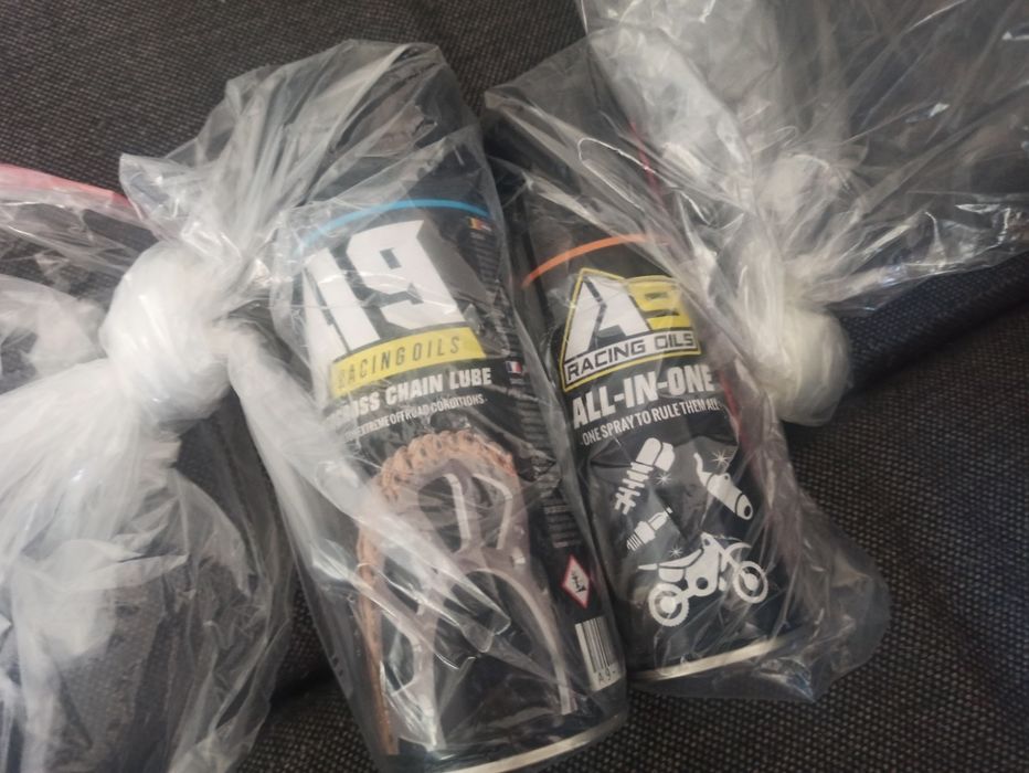All in one spray wielozadaniowy olej A9 warsztat garaż moto cross