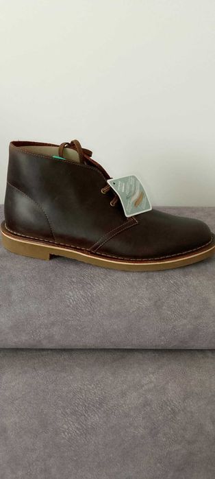 Clarks trzewiki, chukka boots, desert boots, skóra naturalna