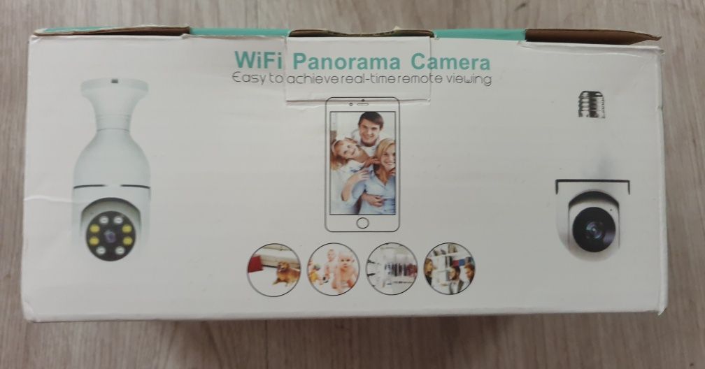 Żarówka Wi-Fi Kamera