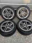 Felgi z oponami mercedes amg 18 cali opona 245/40/r18