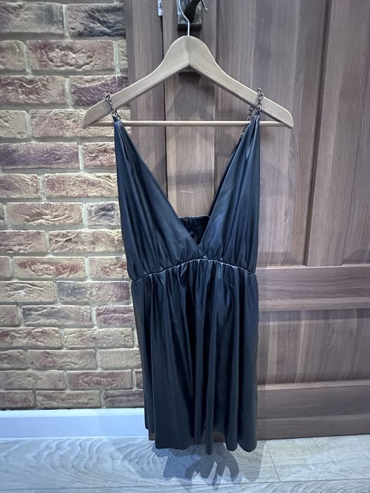 Skórzana sukienka Pinko rozmiar xs