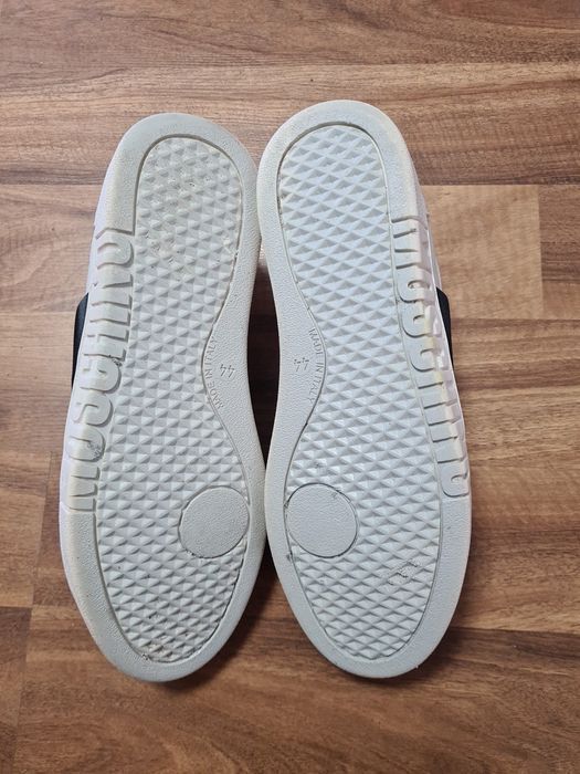 Moschino sneakersy niskie trampki męskie Białe rozmiar 44