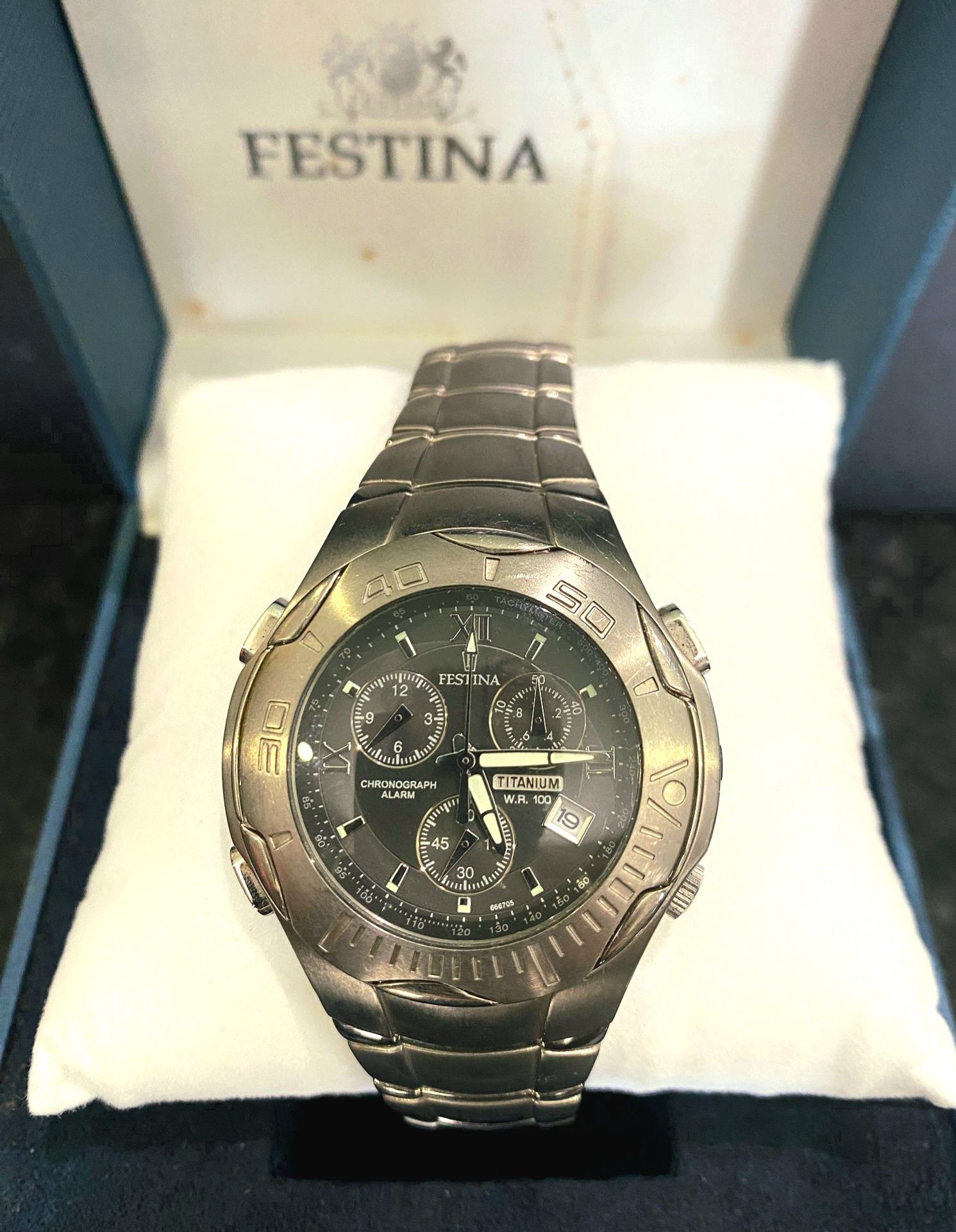 Relógio Festina 6667/5 Titânio
