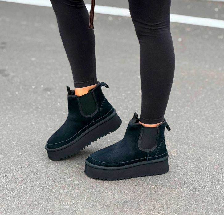 Жіночі зимові угги-челсі Stilli (36-41) Черевики на хутрі Взуття