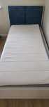 Ikea malm białe łóżko 90x200cm
