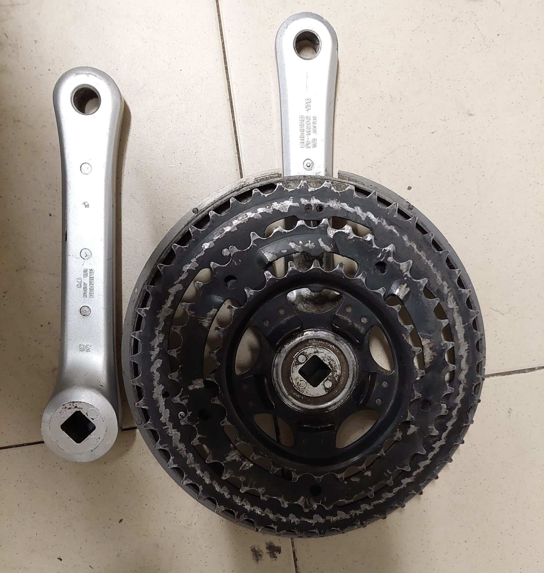 Grupa Shimano 200cx (400cx, deore) (korba, klamki, manetki,przerzutka)