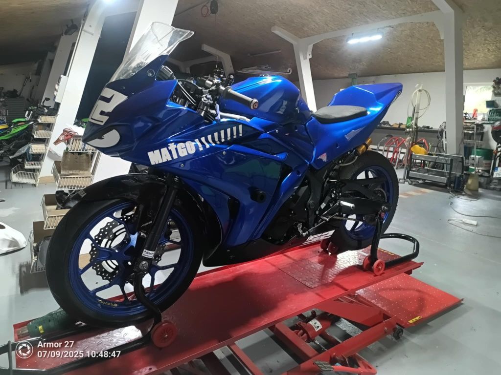 Yamaha r3 ohlins tor