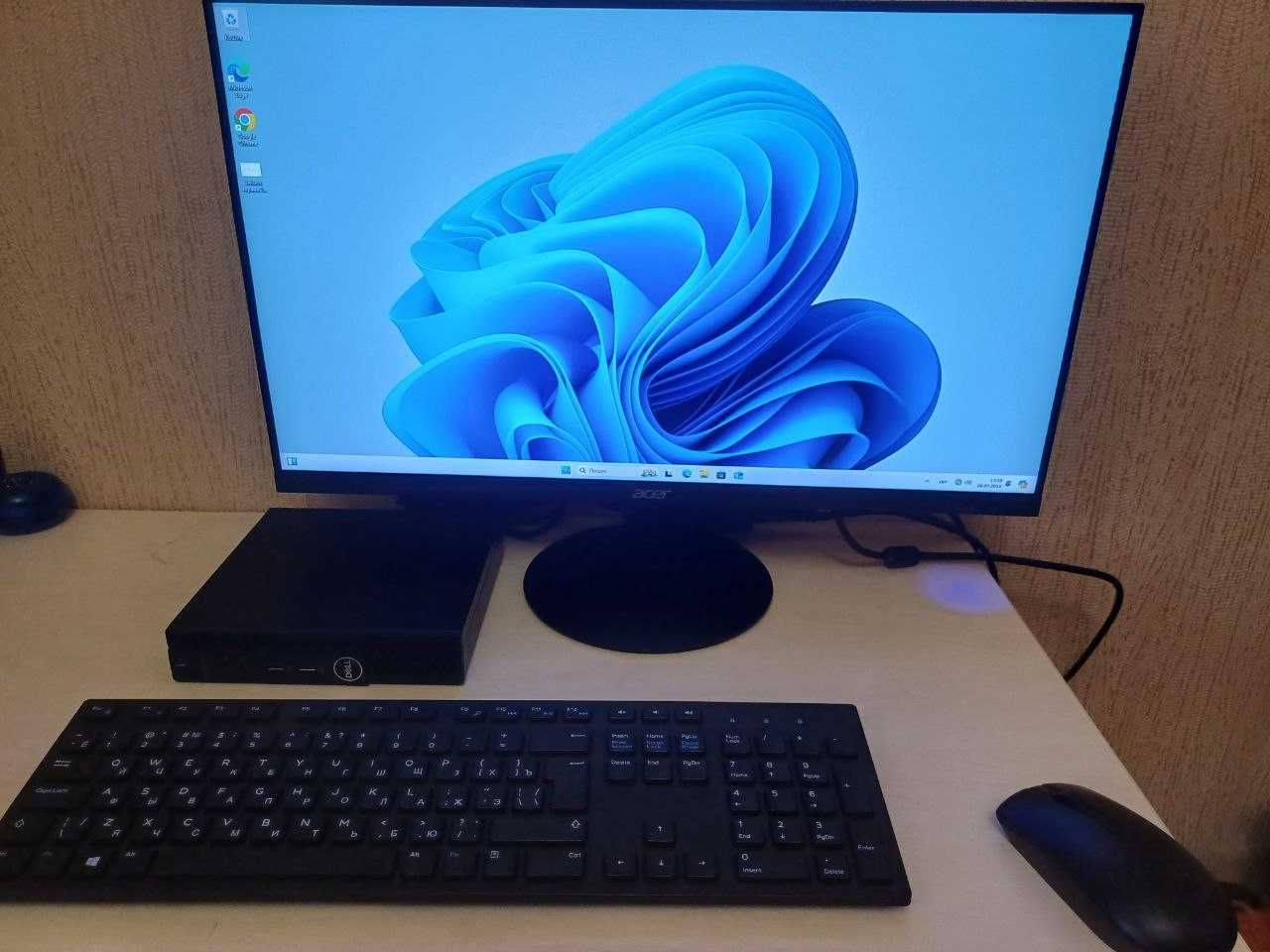 Dell OptiPlex 3060 Micro Core i3-8300T/dd4 8Gb/NVMe M.2 250Gb/Win11