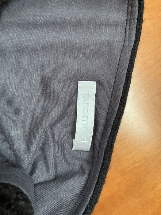 Saia preta, marca Promod, tamanho 36