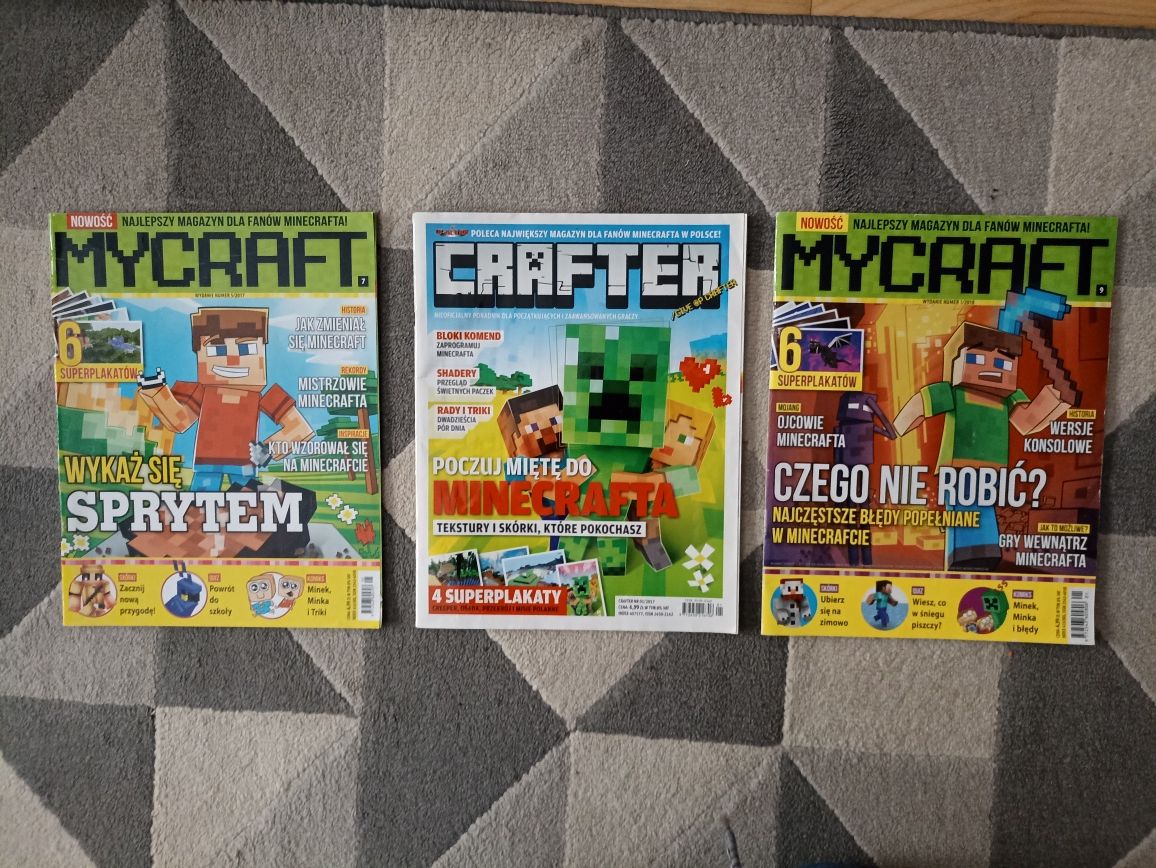 3 komiksy Minecraft