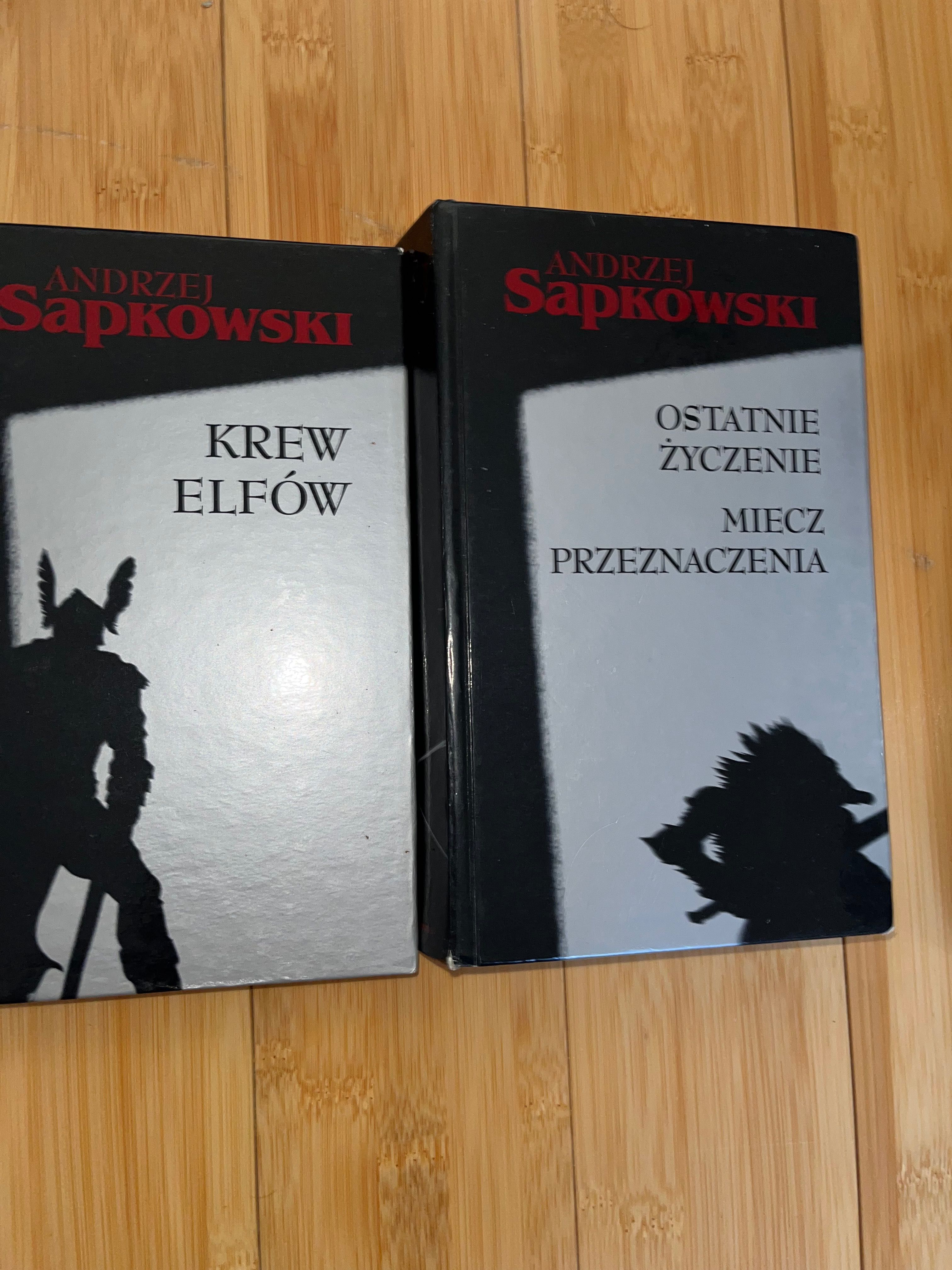 Wiedźmin Sapkowski- kolekcjonerskie wydanie