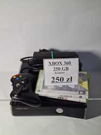 Konsola XBOX 360 komplet 250 gb gry pad w zestawie