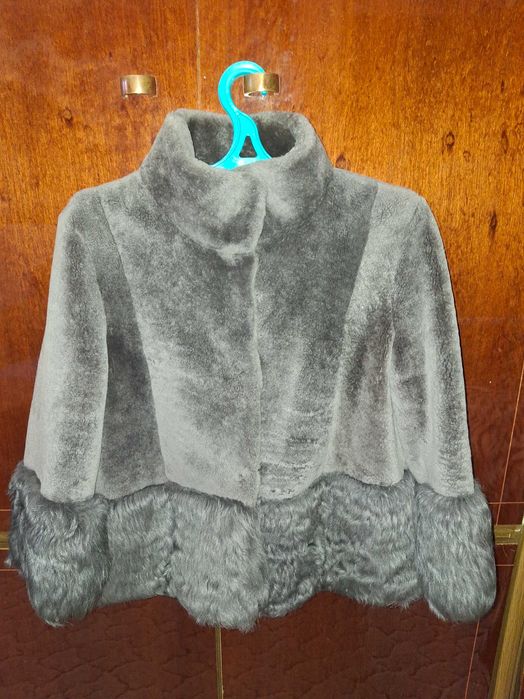 Натуральна шуба Мутон