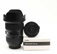 Objetiva Sigma Art Nikon 24-35mm + usb dock ud-01na