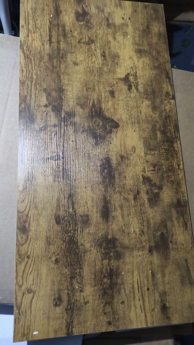 Loftowe Biurko z regalem