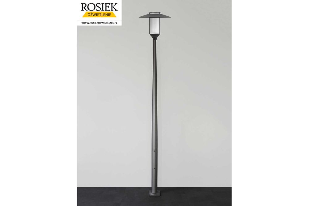 Lampa / Latarnia parkowa LED ELBA 3,5m rosa | Różne kolory, wysokości