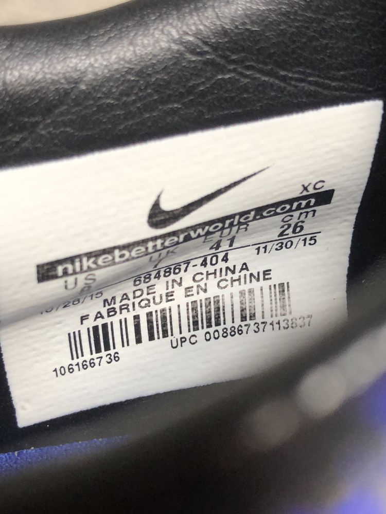 Оригінал! Бутси копи сороконіжки Nike Mercurial CR7 41 40,5 40 26 25,5