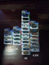 Coleção de Hotwheels Mainline